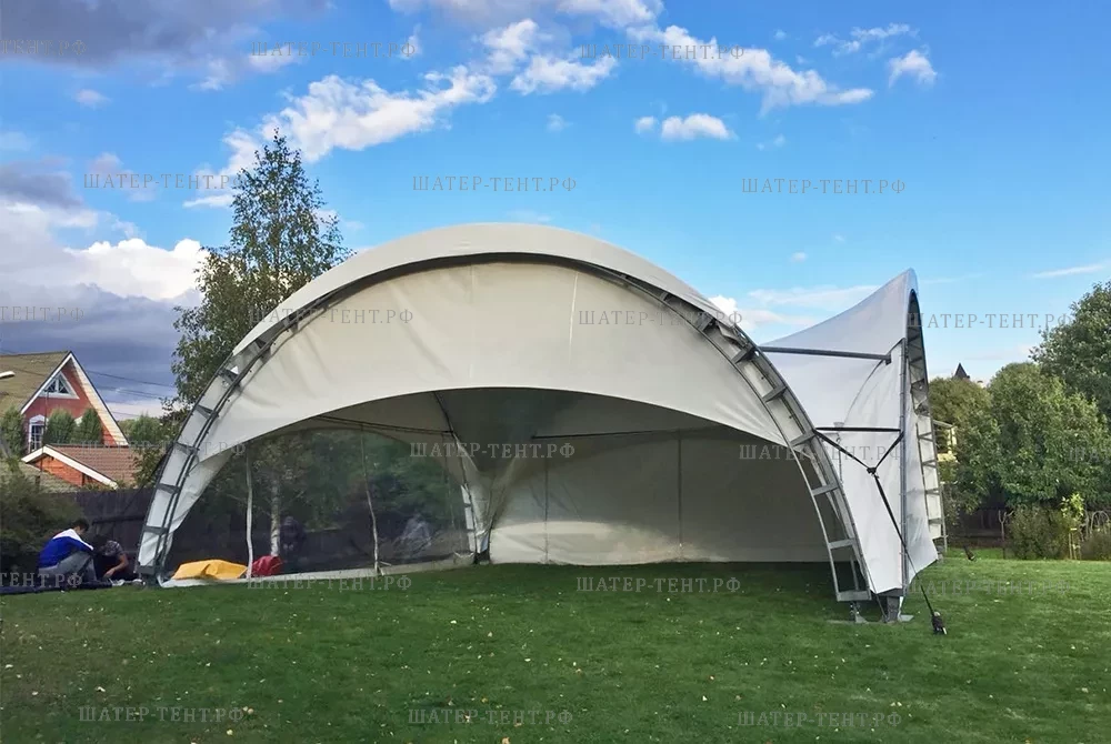 Арочный шатер изготовление 